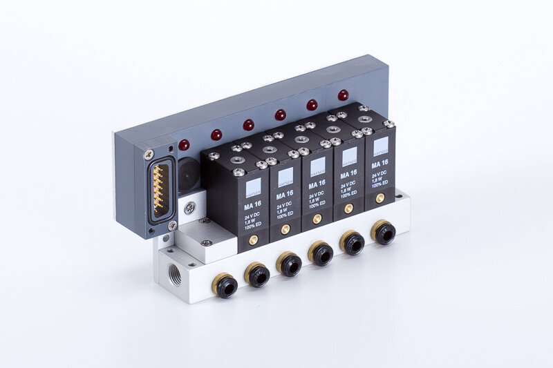 Direkt betätigt - M5 - 4 mm pif / 1 mm Nennweite