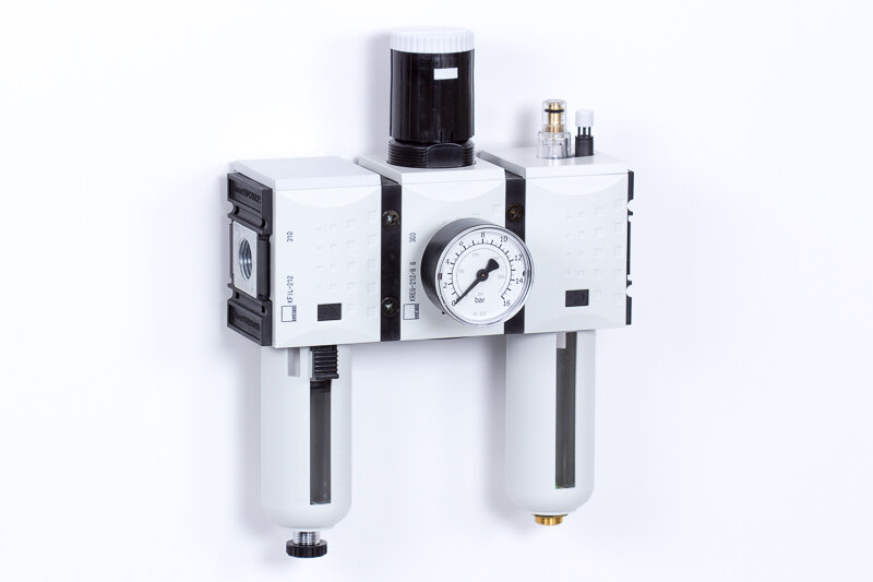 Filter-Regler-Öler (FRL, 3-teilig)