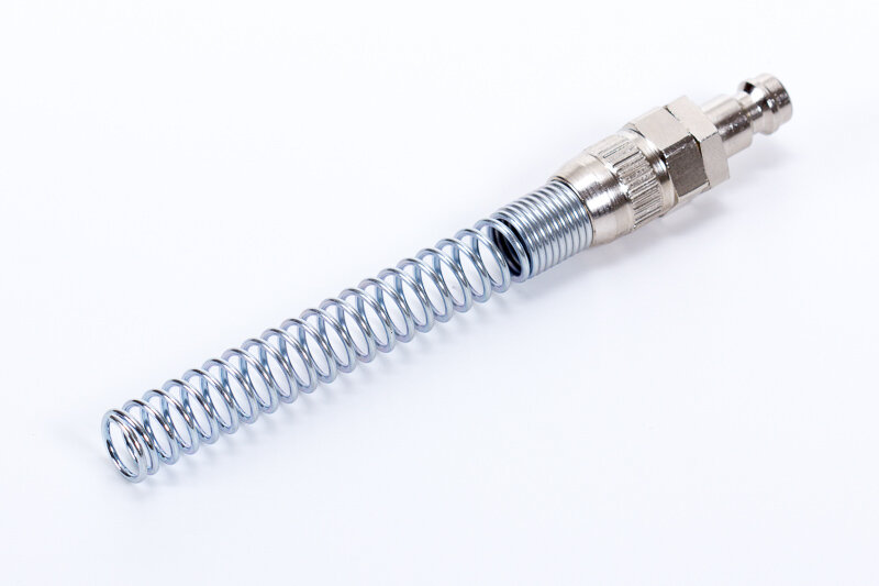 Kupplungsstecker, Push-on, für Spiralschlauch, Mignon Profil